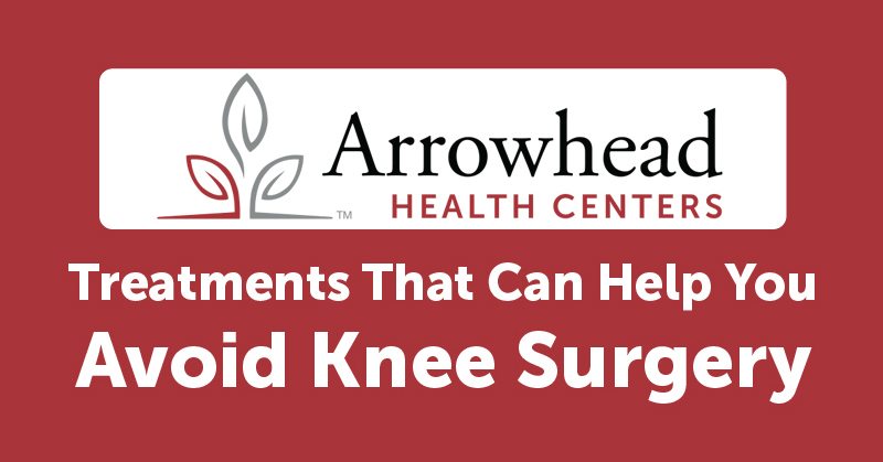 avoid knee surgery