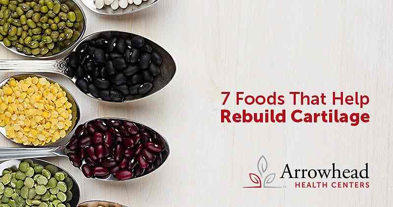 Foods that help rebuild cartilage