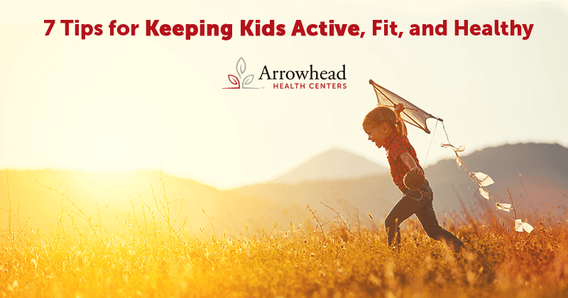 Six Tips to Keep Kids Active