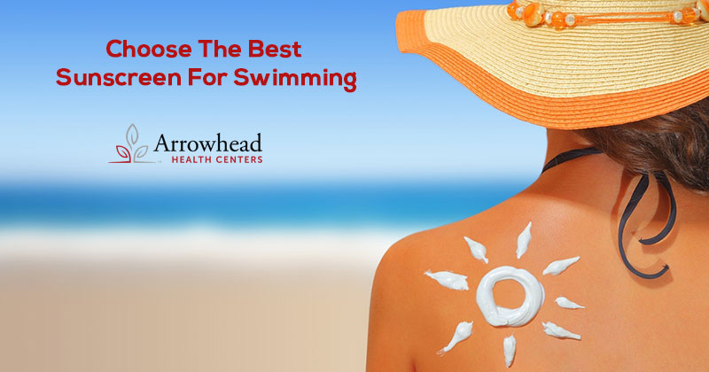 Sunscreen for swimming