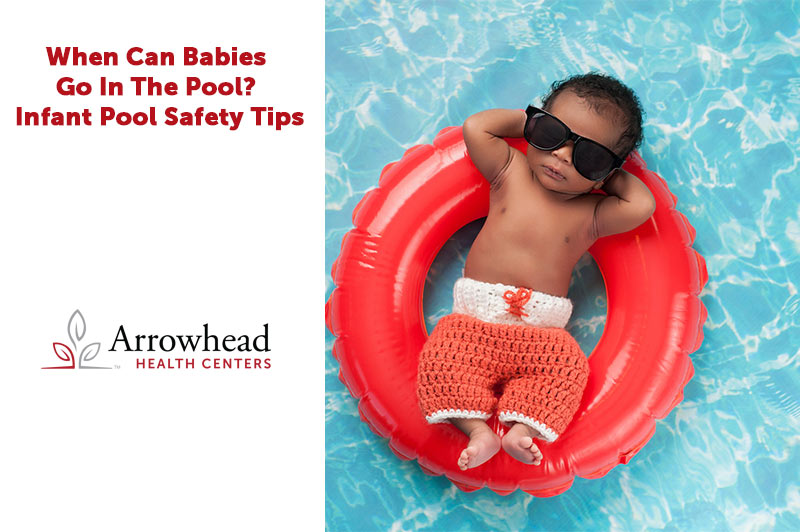 How old does a baby need to be to swim When Can Babies Go In The Pool Infant Pool Safety Tips Redirect Health Centers