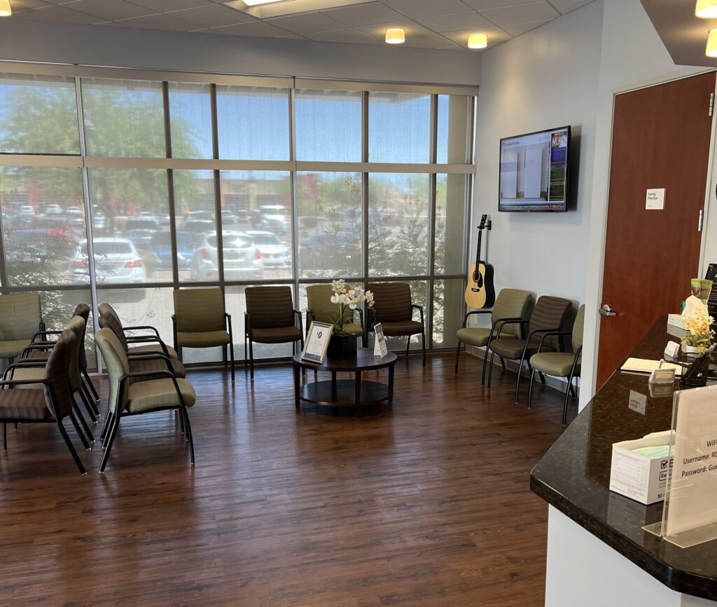 surprise arrowhead health medical center waiting room